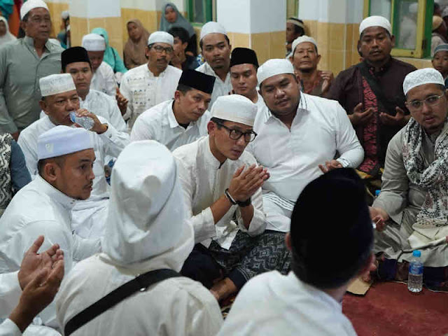 Sandiaga Uno Hadiri Haul ke 14 Guru Ijai di Banjarmasin