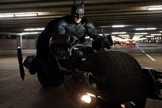 Christian Bale as Batman in Dark Knight Rises