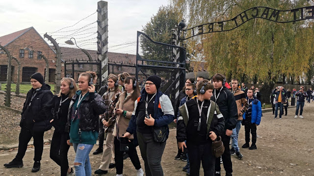 Nasi uczniowie zwiedzili Auschwitz