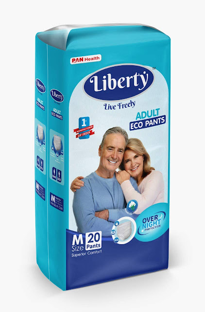  Liberty Eco Adult Diaper Pants, Medium 20's Pack