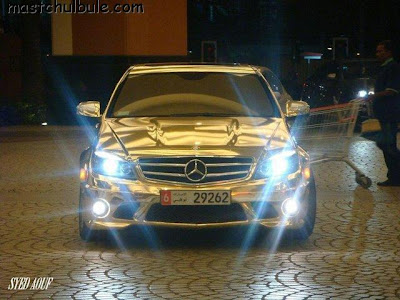 Mercedez Benz on Solid Gold Mercedes Benz Car Golden Plated Paint Cost Price Interior
