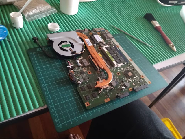 SOLVED : KEDAI REPAIR LAPTOP BAYAN BARU | MASALAH LAPTOP ASUS A55V CEPAT PANAS 