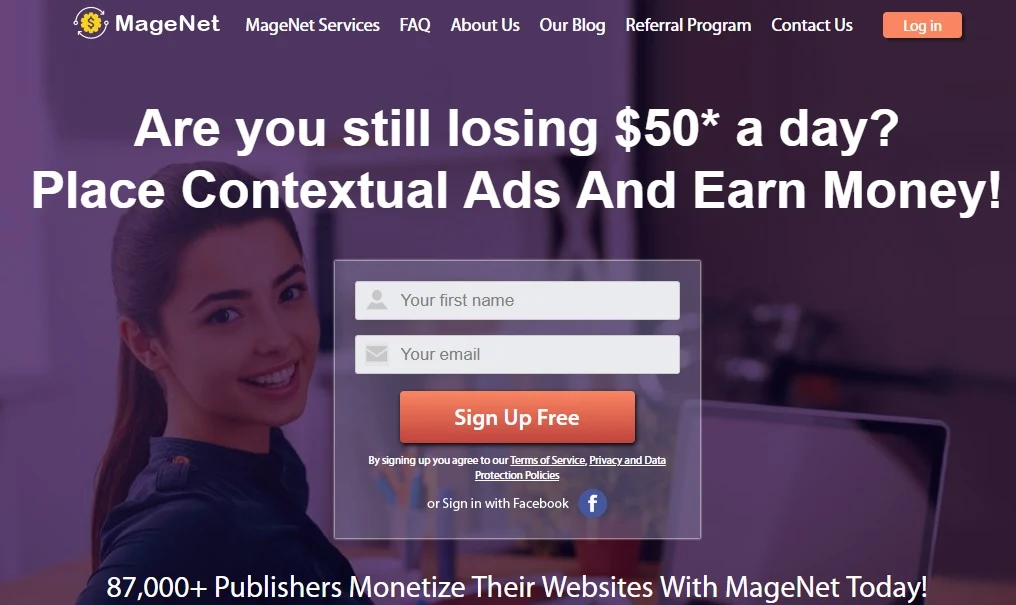 MageNet is most reliable in-text ad network