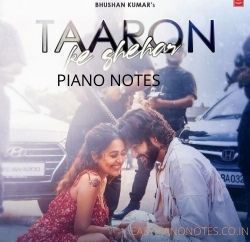 Taaron Ke Shehar Piano Notes - Neha Kakkar, Jubin Nautiyal