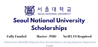 Seoul University Scholarship in South Korea 2023/2024 | Funded