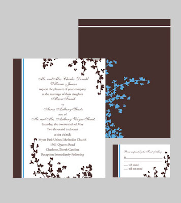 wedding invite flower