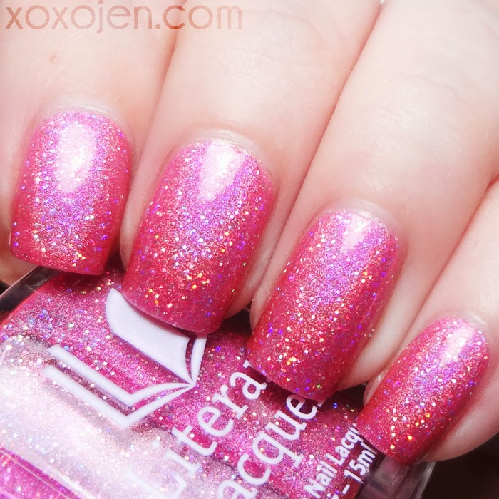 xoxoJen's swatch of Literary Lacquers Laughs in Flowers