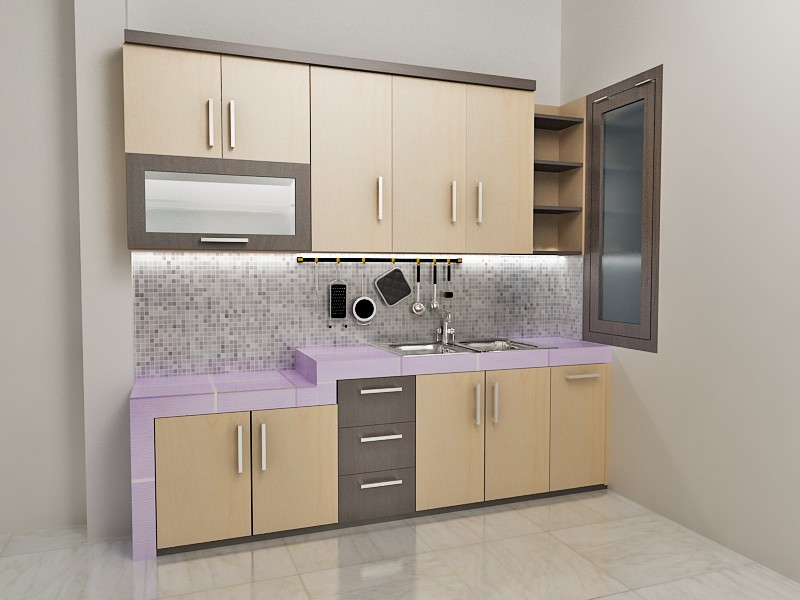 Ide Dapur Kecil Kitchen Set Minimalis