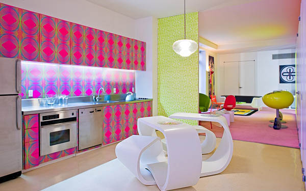 DECORAR CON MUEBLES DE COLORES KARIM RASHID