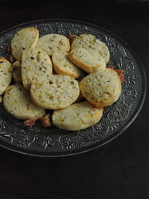 Pistachios Cookies, Eggless Pistachio Cookies