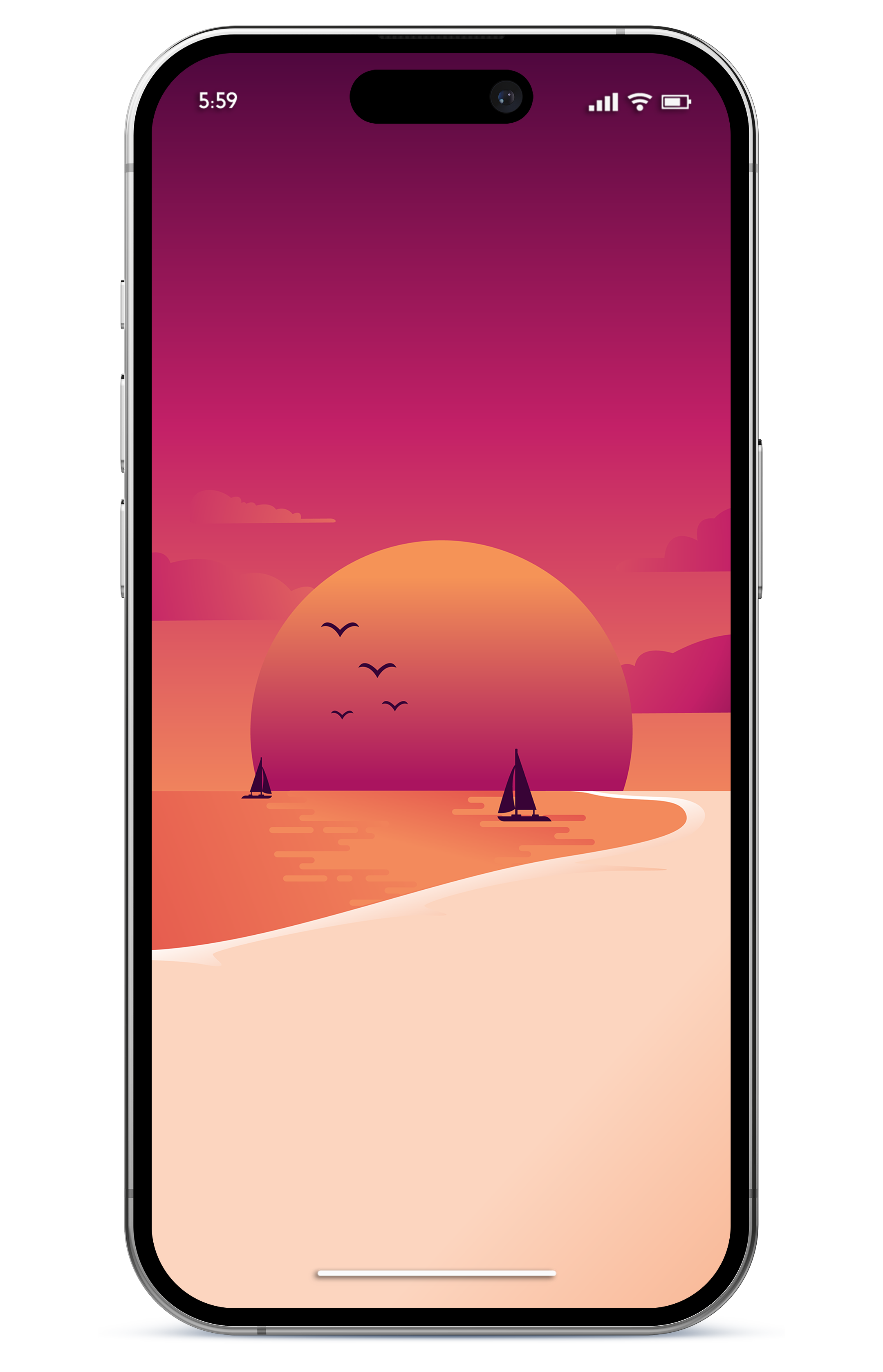 iphone wallpaper 4k summer sunset