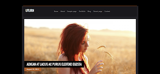 Uturn Blogger Template