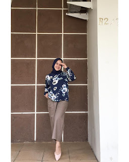 Midi Kulot Coklat - Gamis Muslim Terbaru