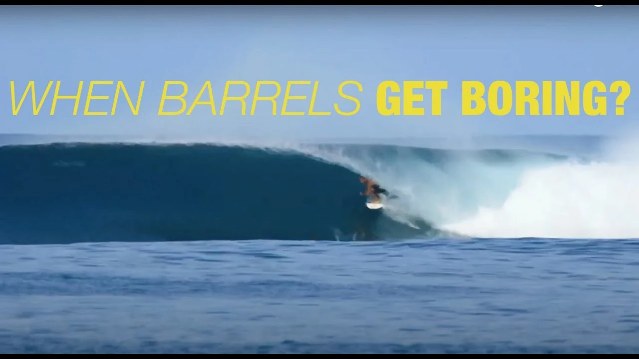 WHEN BARRELS GET BORING?