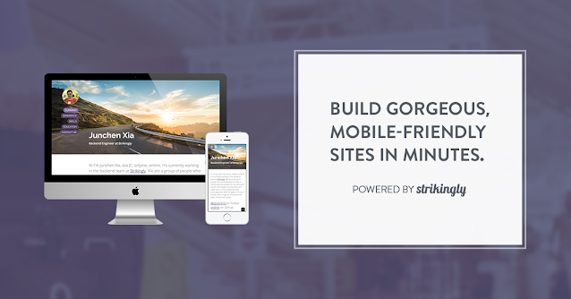 Build gorgeous mobile-friendly sites in a minute