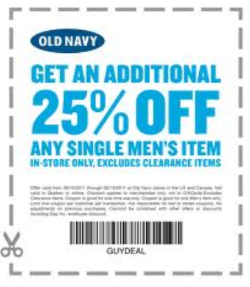 old navy coupons