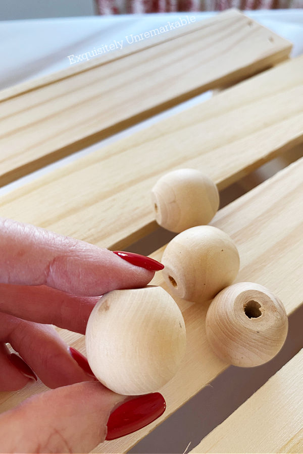 Decorative Wooden Balls DIY  You Won't Believe What They're Made
