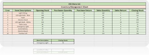 VLOOKUP Function in Excel with Example