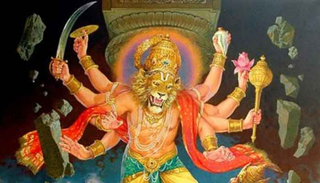 Narsimha Avatar - नरसिंह अवतार (The Man-Lion - 4th Avatar of Vishnu)