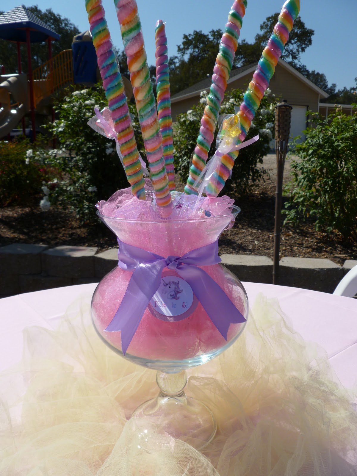 Candy Centerpieces For Wedding