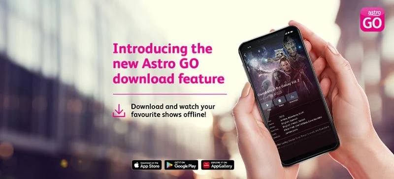 Anda Kini Boleh Download Kandungan Astro GO Untuk Tontonan Secara Offline