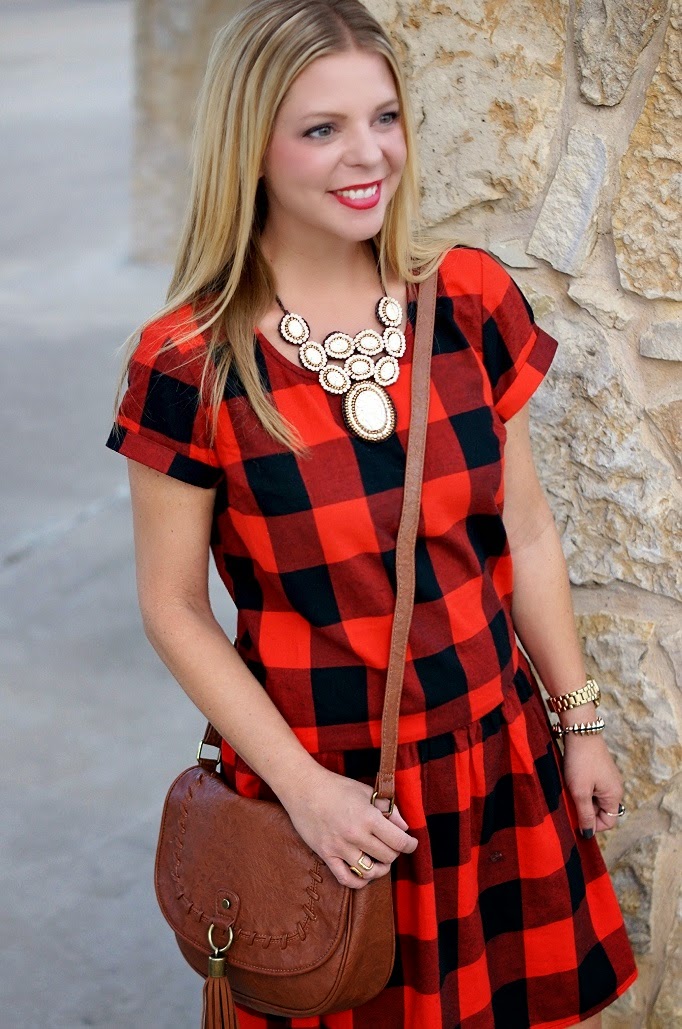 fall 2014 tredn red and black plaid check for fall