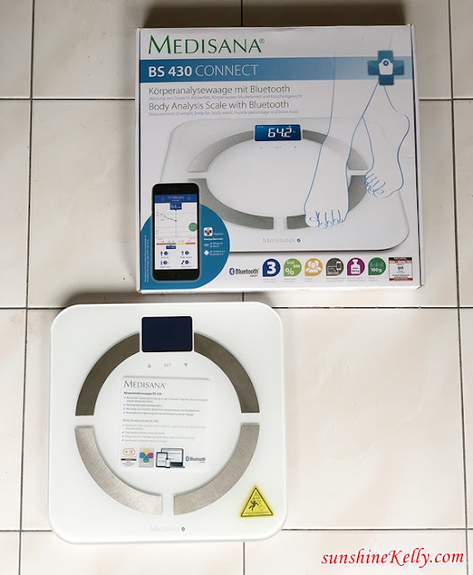 Medisana, BS 430 Connect, Body Analysis Scale, Fitness Review, VitaDock+ app, Fitness App, Body Scale Review