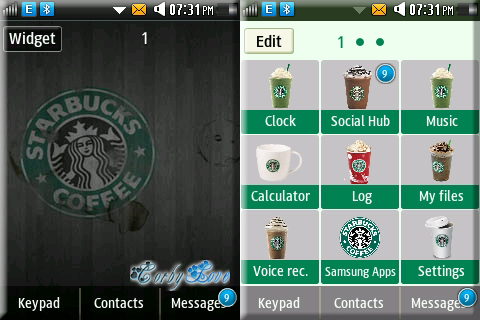 CORBY 2 THEMES: Starbucks Theme by Anonymous