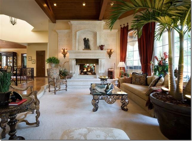 Mediterranean Living Room