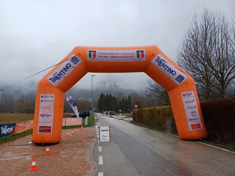 Arrivo 2a prova Coppa Italia Middle MTBO - Levico Terme - Finalmente è finita!!