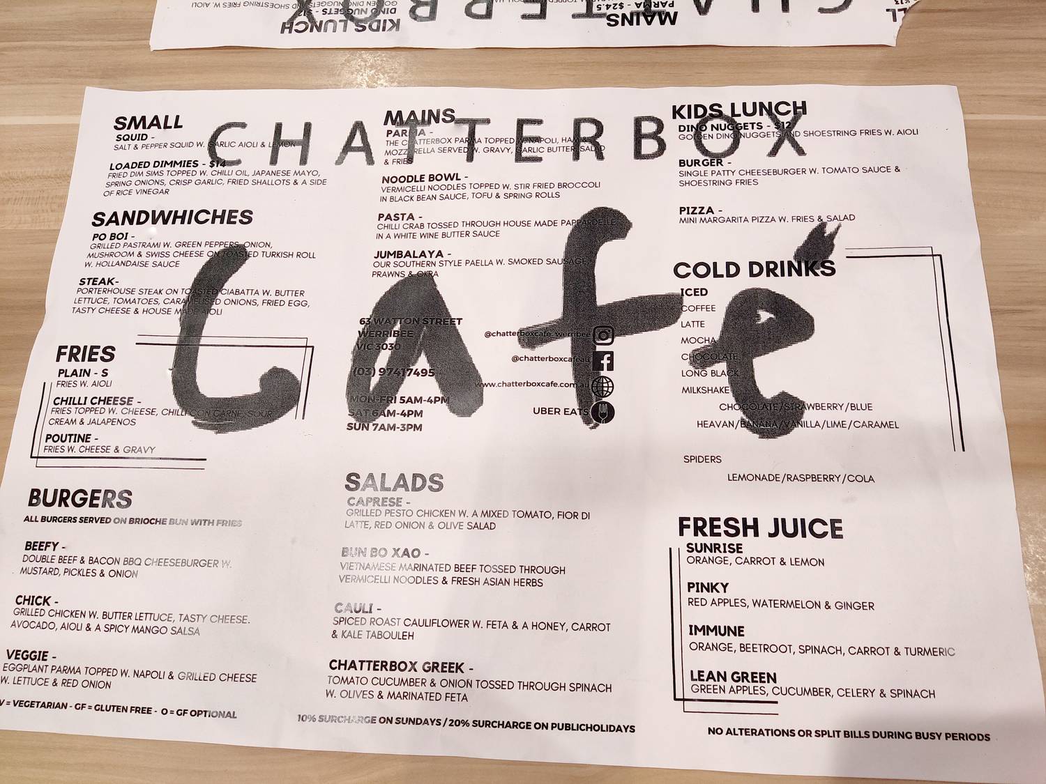 Chatterbox Cafe