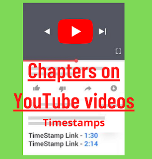 Chapters on YouTube Videos Using Timestamps