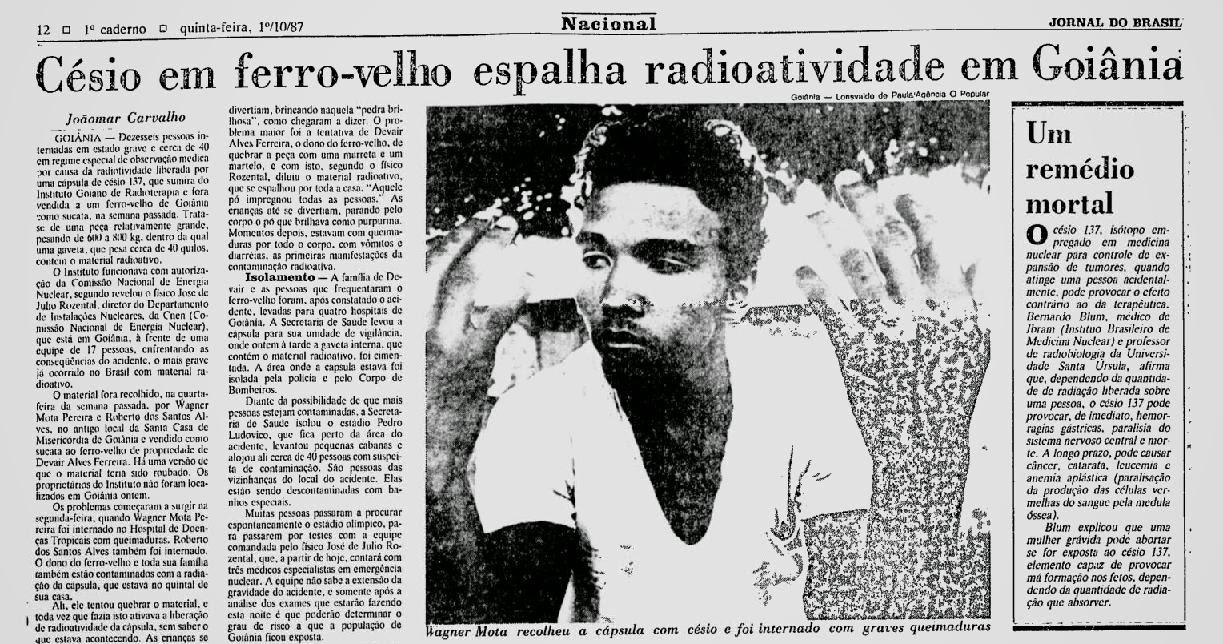 Geopedrados O Acidente Radiologico De Goiania Foi Ha Trinta Anos