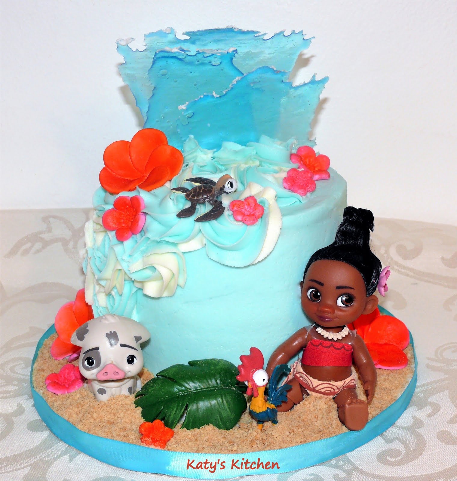 Katy S Kitchen Baby Moana Cake