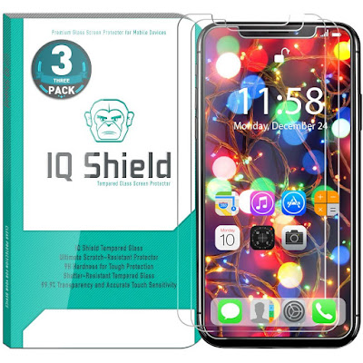  IQ Shield Tempered Ballistic Glass Screen Protector for iPhone X/iPhone 10 2017