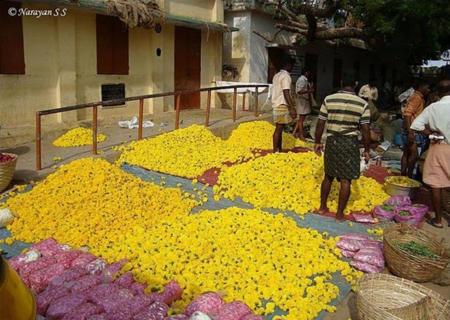 A Beautiful Flower Market in TamilNadu2