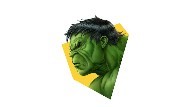 Download Wallpaper Hulk Minimal, Hd, 4k Images. 