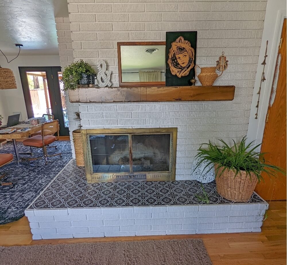 DIY Fireplace Makeover