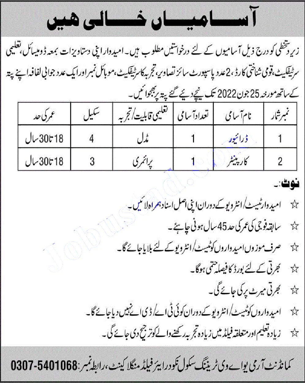 Pak Army Civilian jobs 2022 Application Form – Today Pak Army jobs 2022