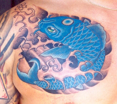 Dragon Tattoo Photos. koi fish dragon tattoo meaning