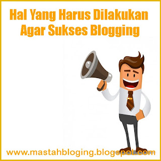 Sukses Blogging