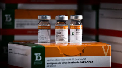Ceará recebe 38.200 doses da vacina Coronavac contra o coronavirus para crianças