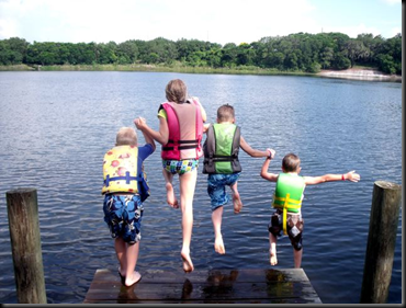 dock jumping