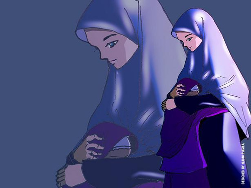 Gambar Wanita  Muslim  Gambar Terbaru Terbingkai