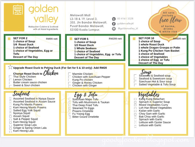 Golden Valley KL Ramadan 2021 delivery