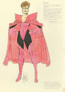 John Byrne's original 'dark' Scarlet Witch sketch