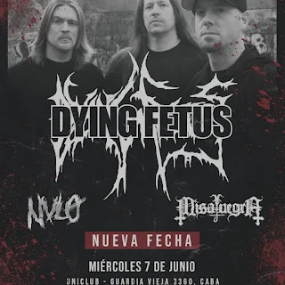 Dying Fetus en Argentina (2023)