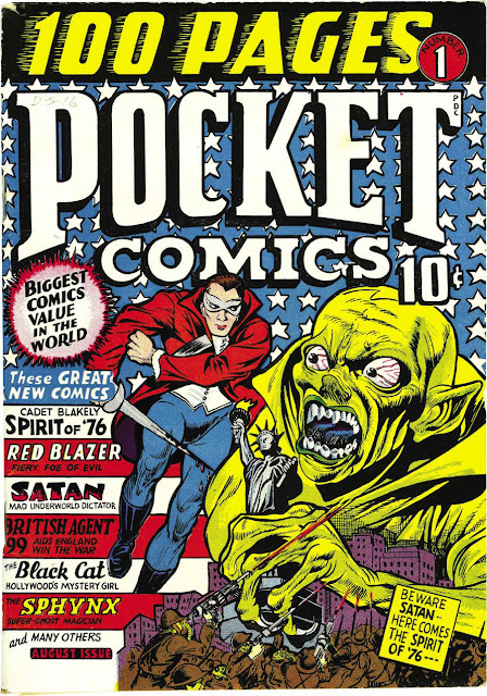 Pocket Comics - red blazer 1941