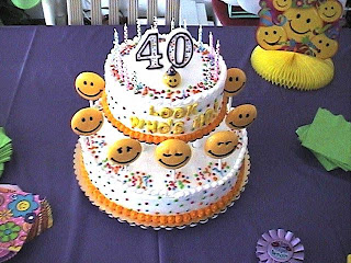 40TH Birthday Cake