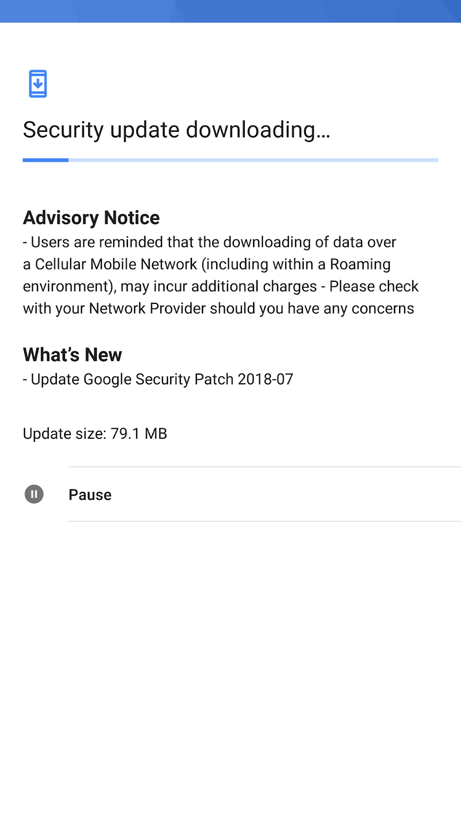 nokia 8 july 2018 android security update